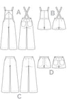 Jenny Overalls & Trousers Pattern | Core Fabrics