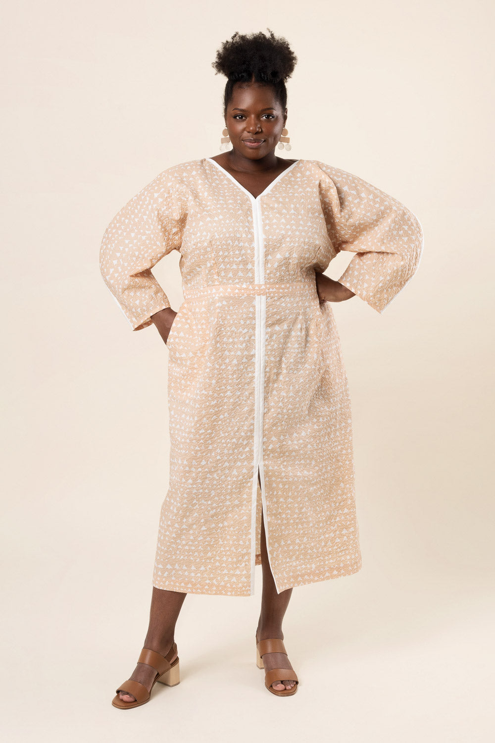 Jo Dress Pattern | Plus Size Jumpsuit and Dress Pattern | Closet Core Patterns