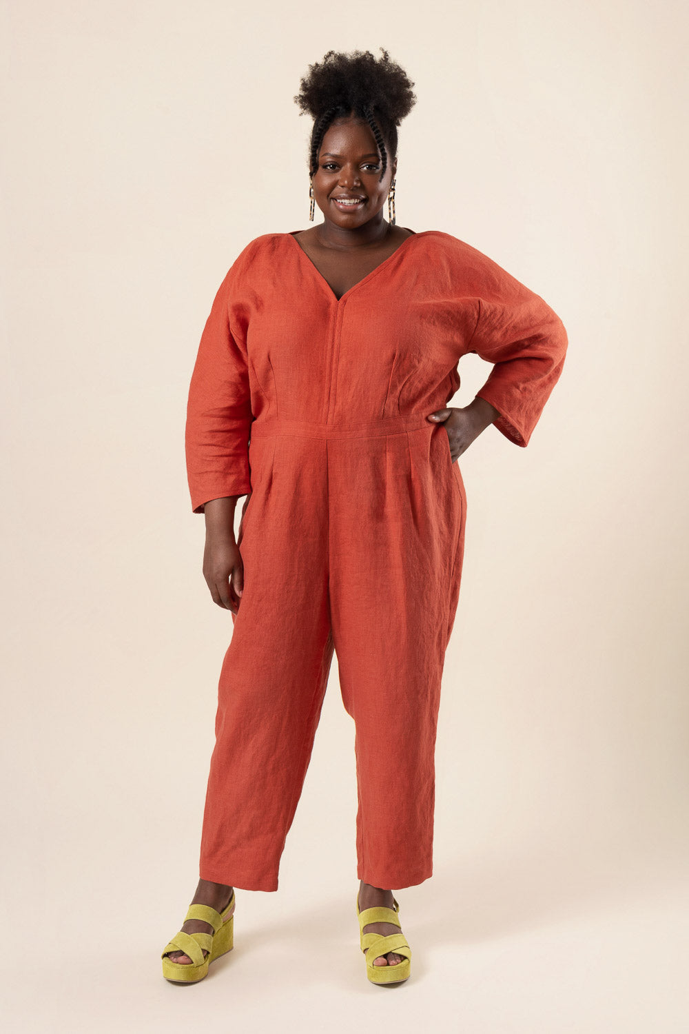 Jo Jumpsuit Pattern | Plus Size Jumpsuit and Dress Pattern | Closet Core Patterns