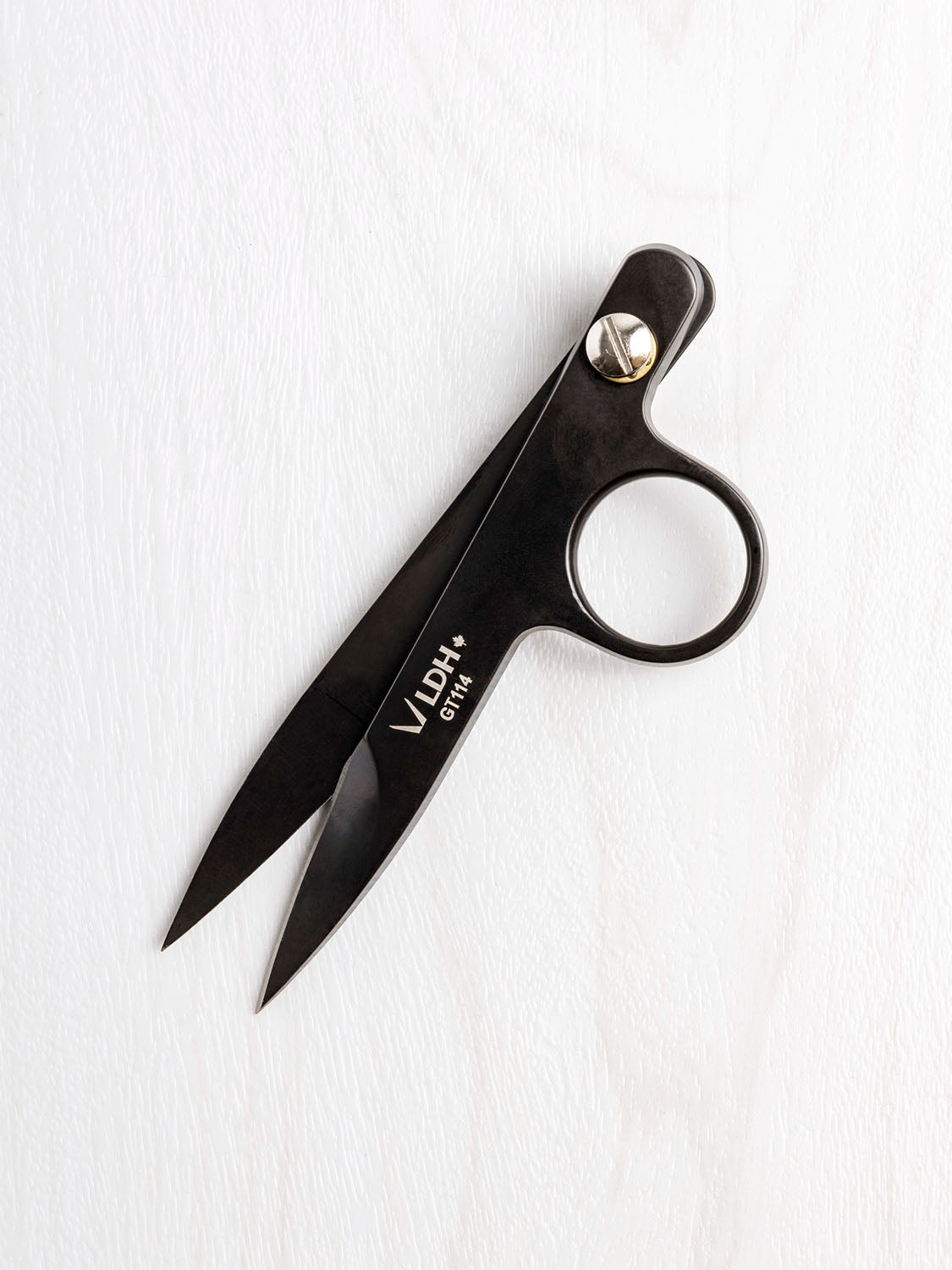 LDH Fabric Shears, Midnight Edition, Rubber Handle, Multiple Sizes