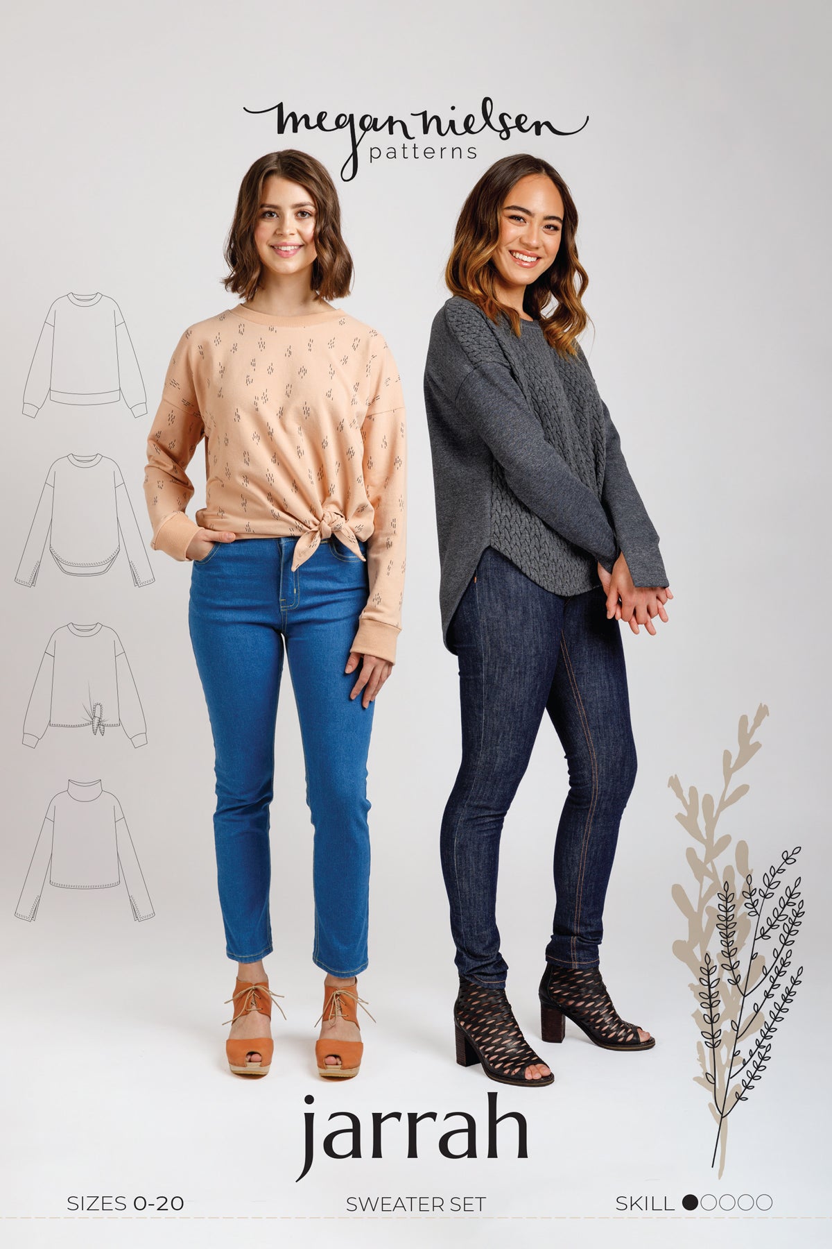 Megan Nielsen - Jarrah Sweater | Core Fabrics