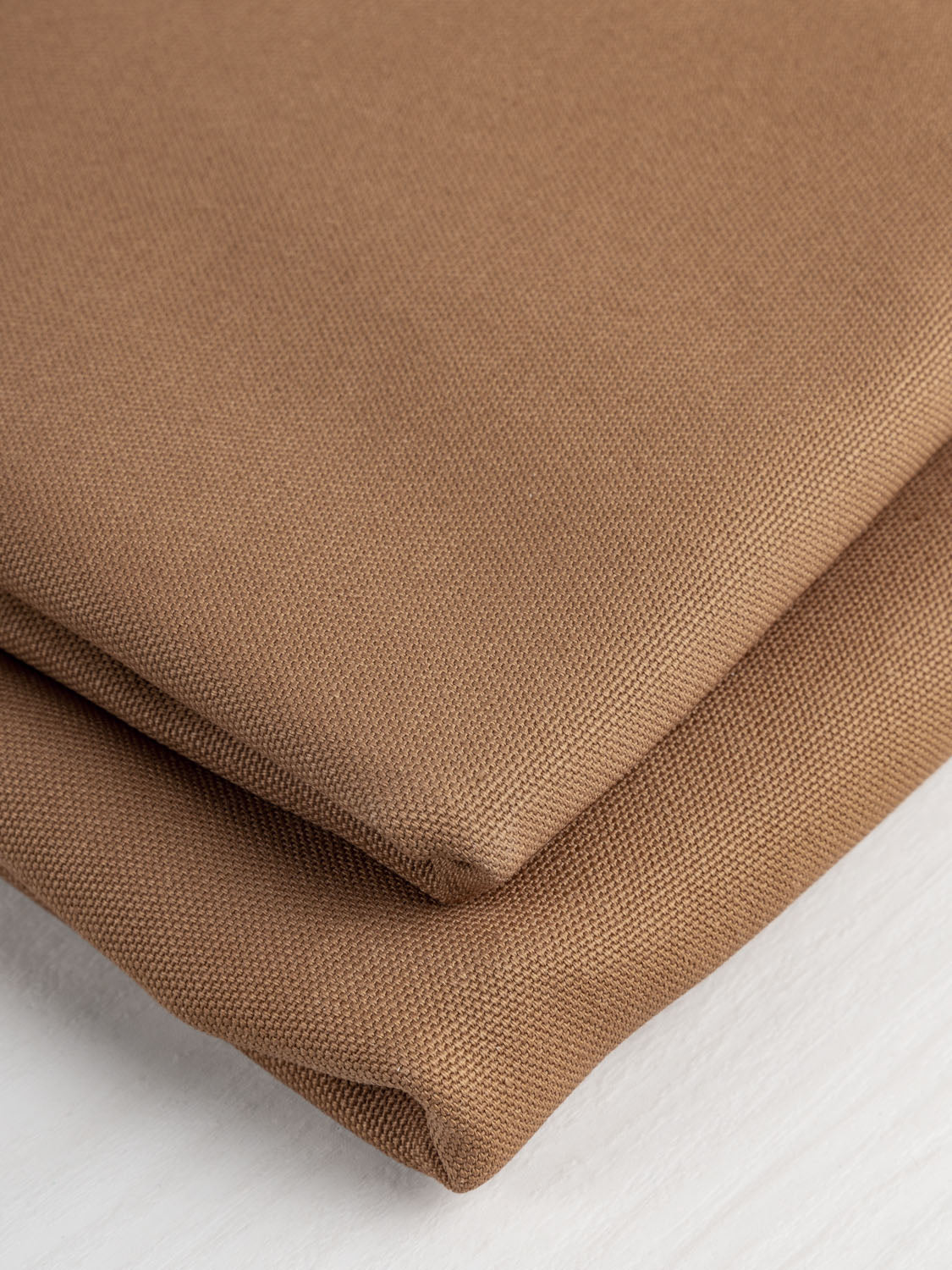 Midweight Core Collection Organic Cotton Canvas - Caramel | Core Fabrics