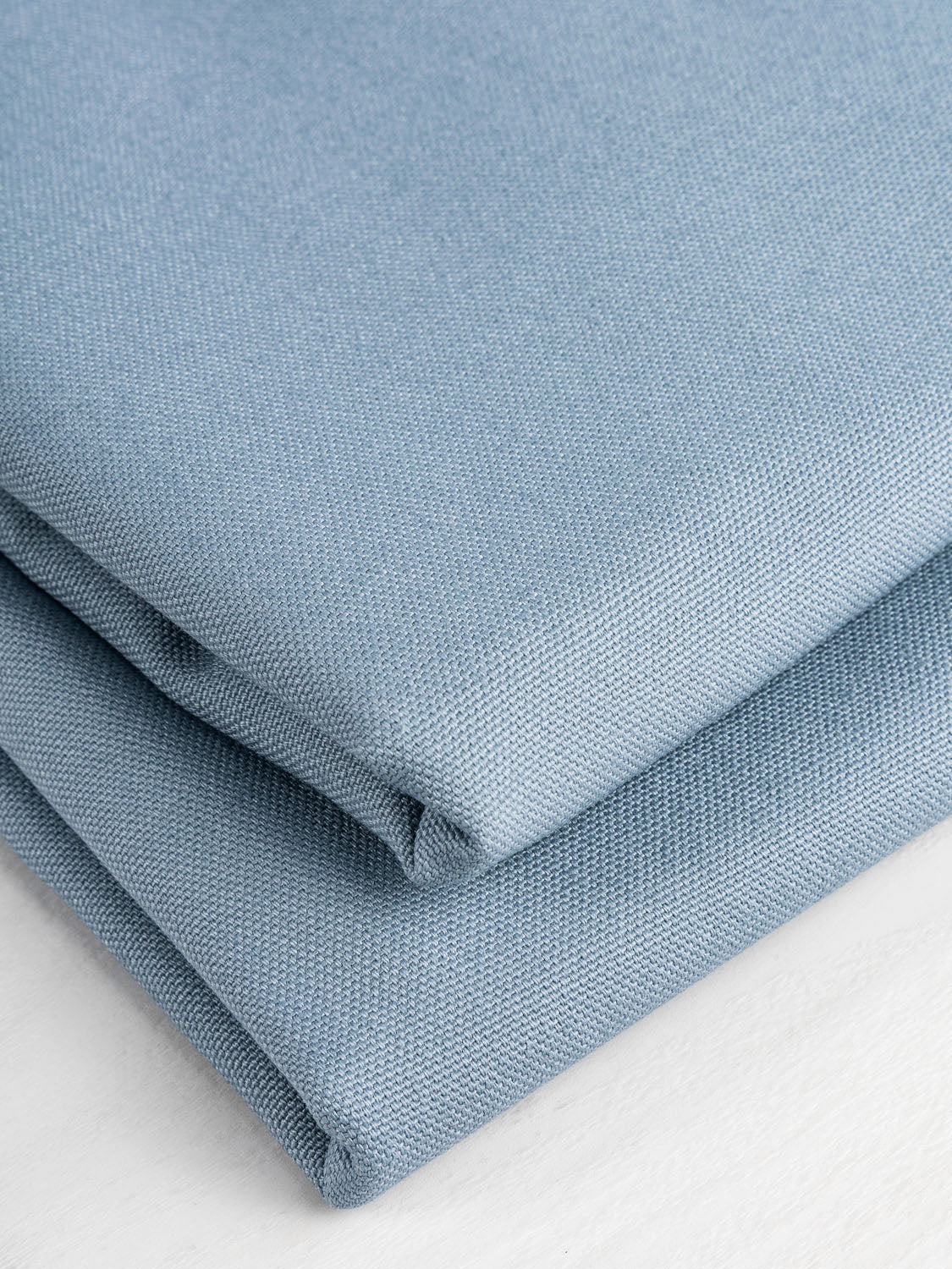Midweight Core Collection Organic Cotton Canvas - Chambray | Core Fabrics