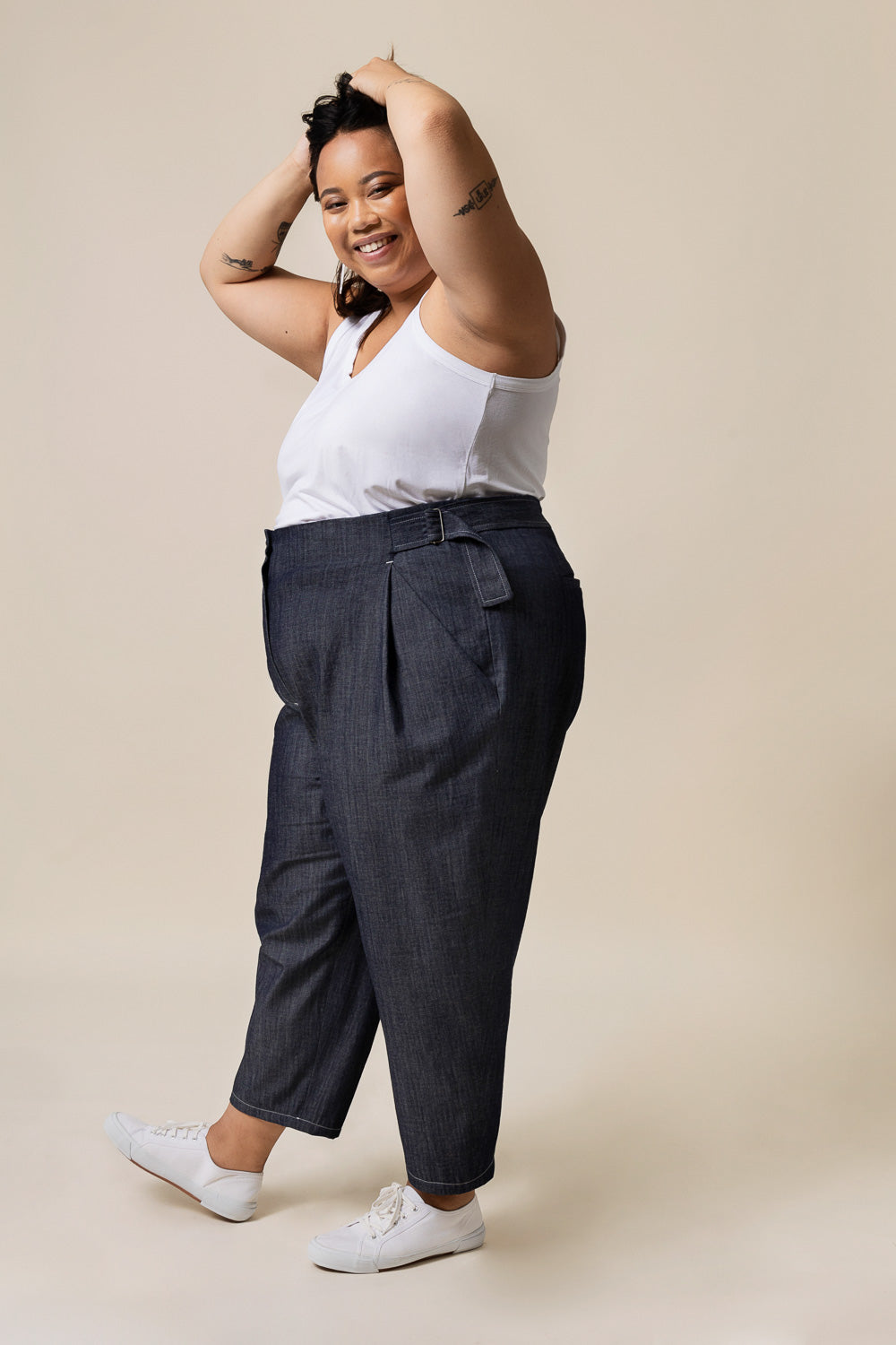 Mitchell Trousers Pattern | Plus Size Pants Pattern | Closet Core Patterns