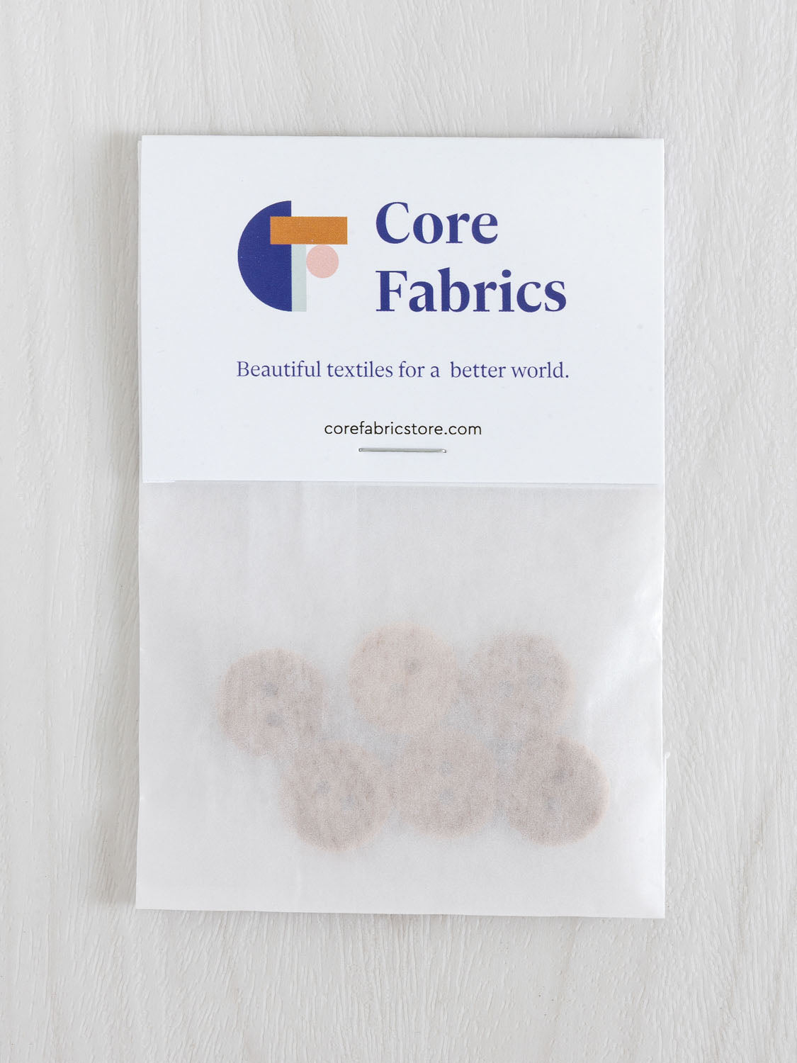 8') Buttons - Pack of 6 | Core Fabrics