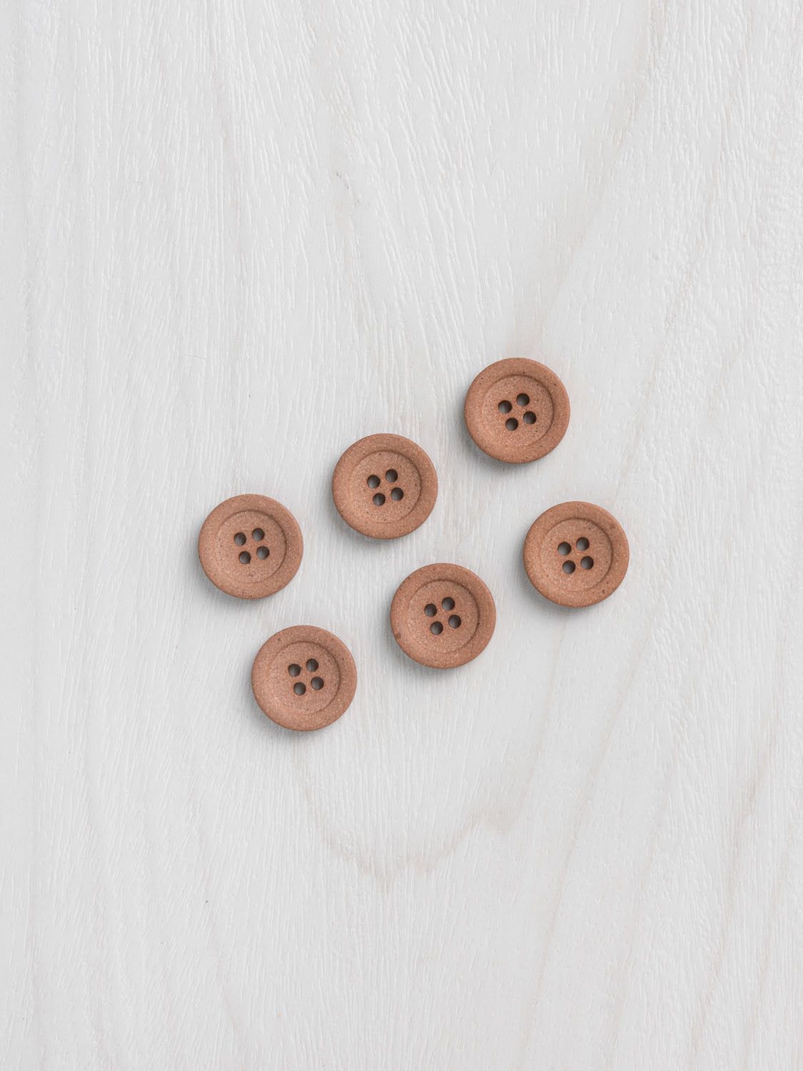 Hemp 16mm (5/8') Buttons - 6 pack | Core Fabrics