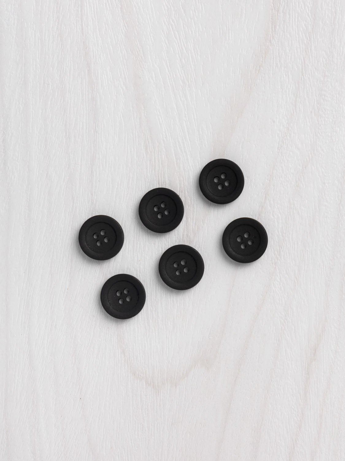 Hemp 16mm (5/8') Buttons - 6 pack | Core Fabrics