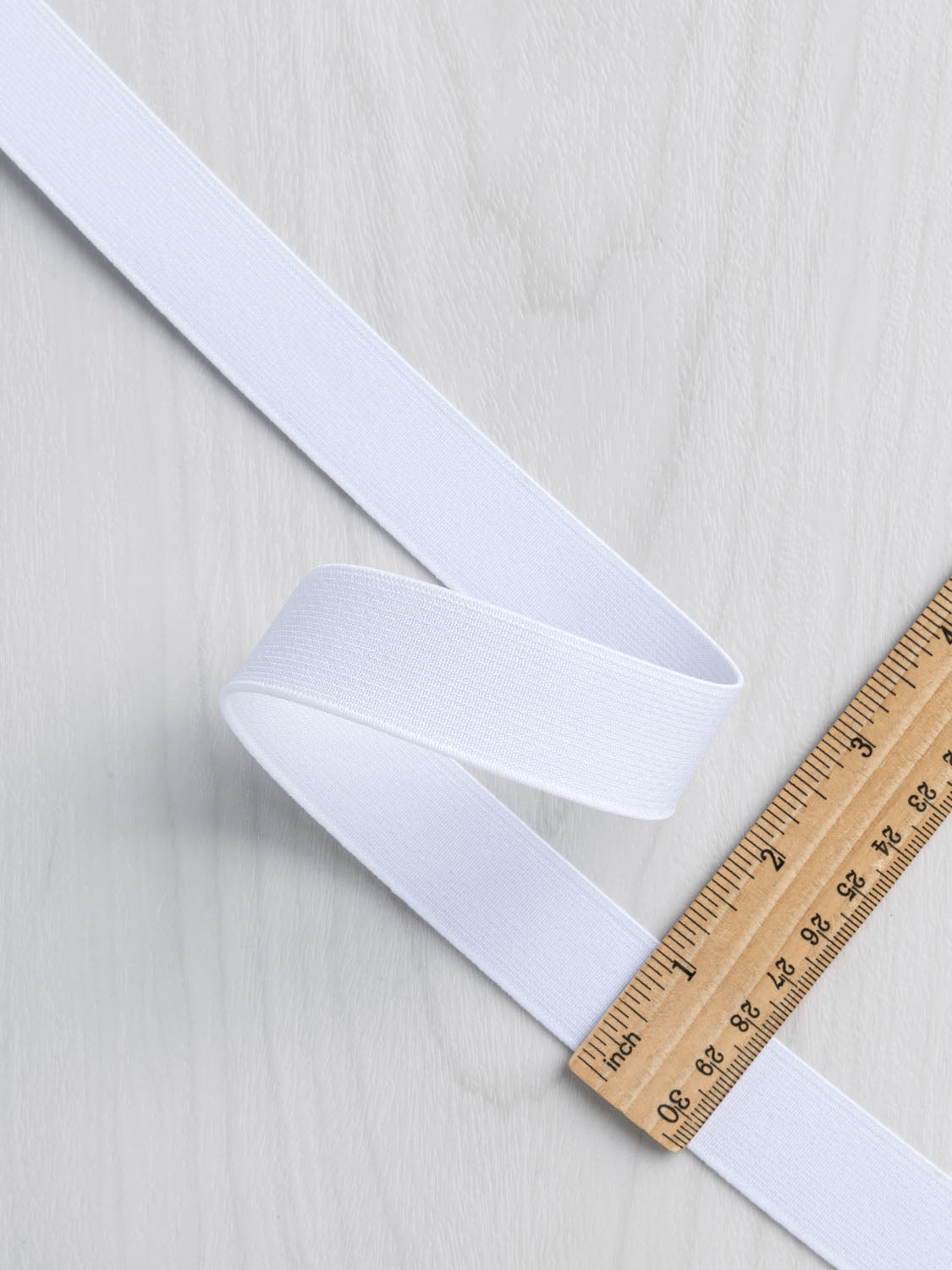N-ELA002-001-No-Roll-Knitted-Elastic-1-inch-ruler_13d92ab1-174f-40f1-b6ff-41d6b5e0da28 | Core Fabrics