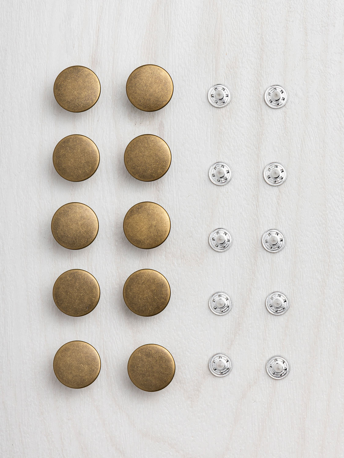 17mm Jeans Button - Pack of 10 | Core Fabrics