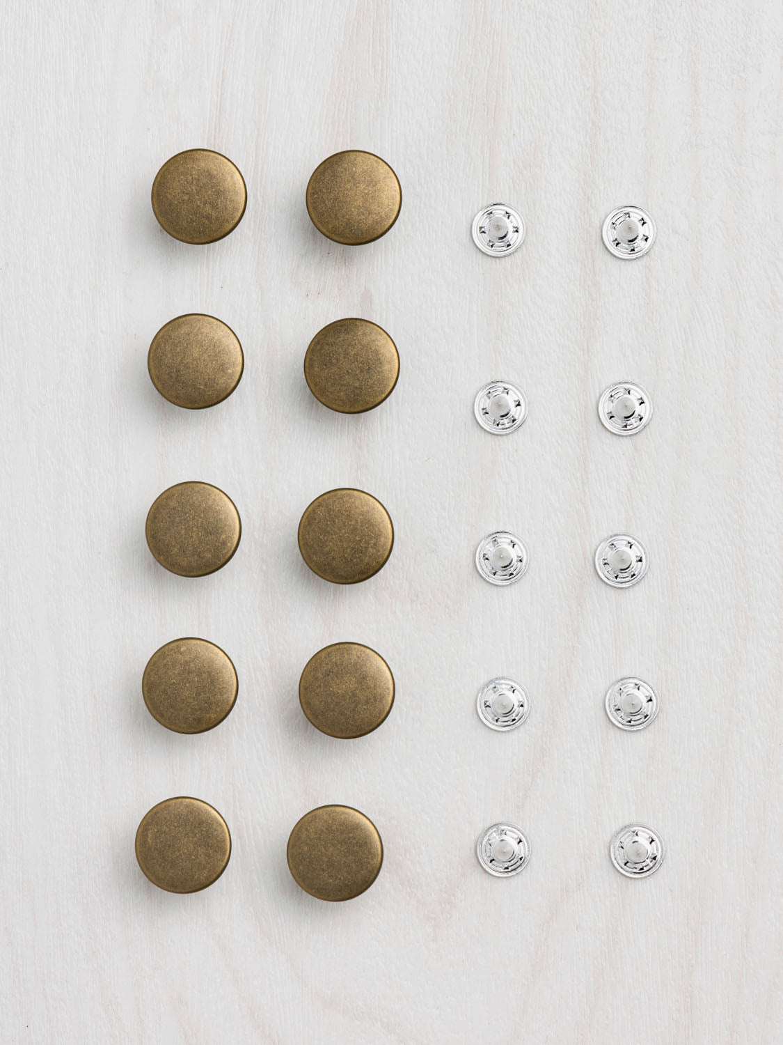 15mm Jeans Button - Pack of 10 | Core Fabrics