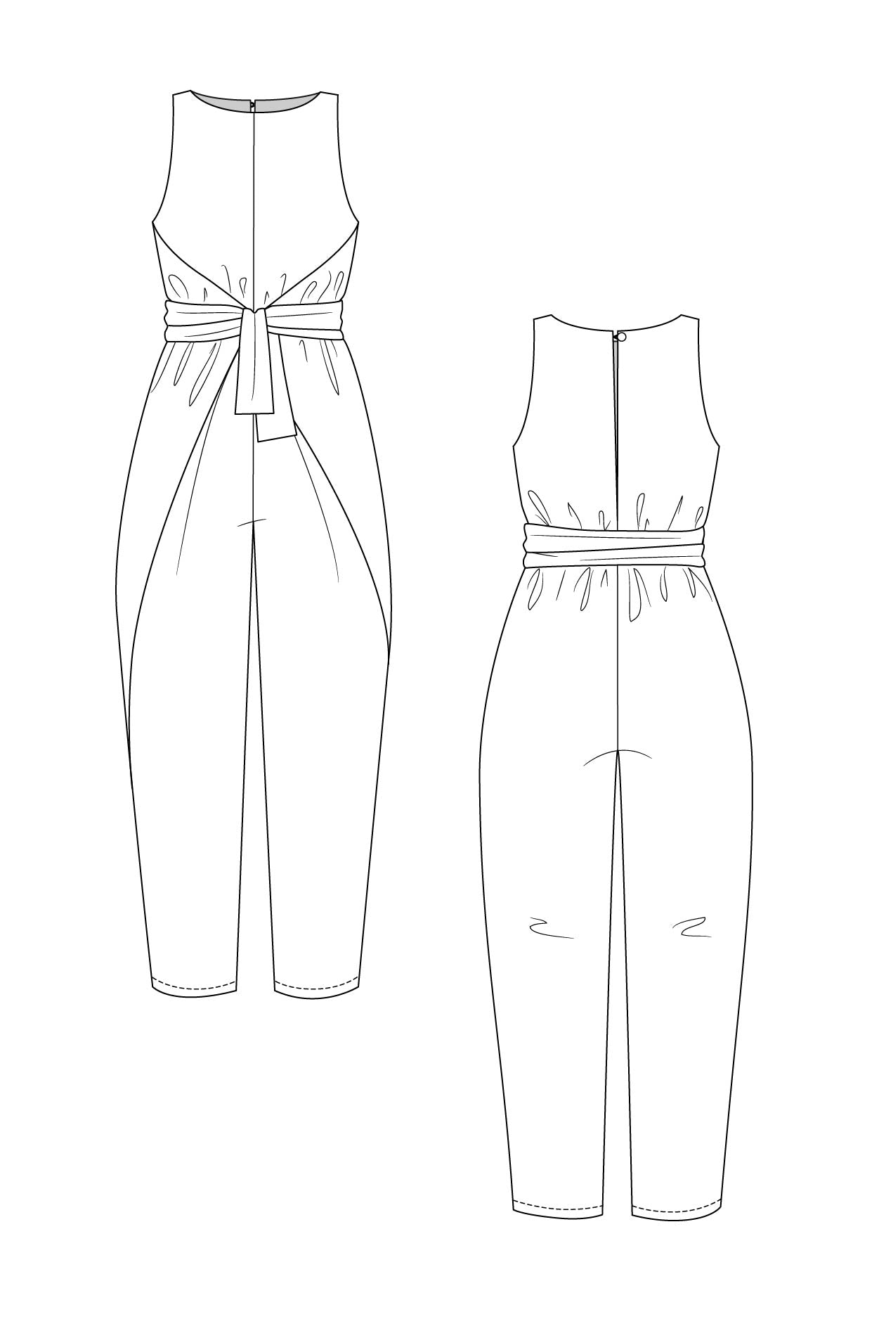 Named - Kielo Wrap Dress & Jumpsuit | Core Fabrics