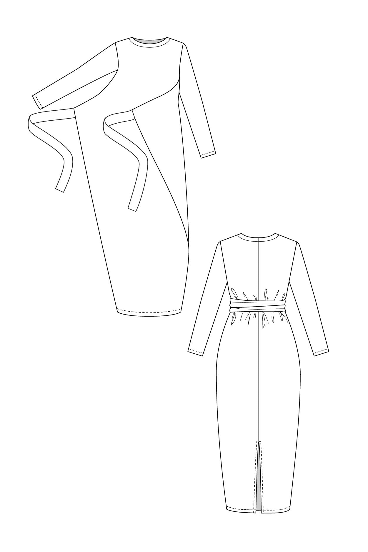 Named - Kielo Wrap Dress & Jumpsuit | Core Fabrics