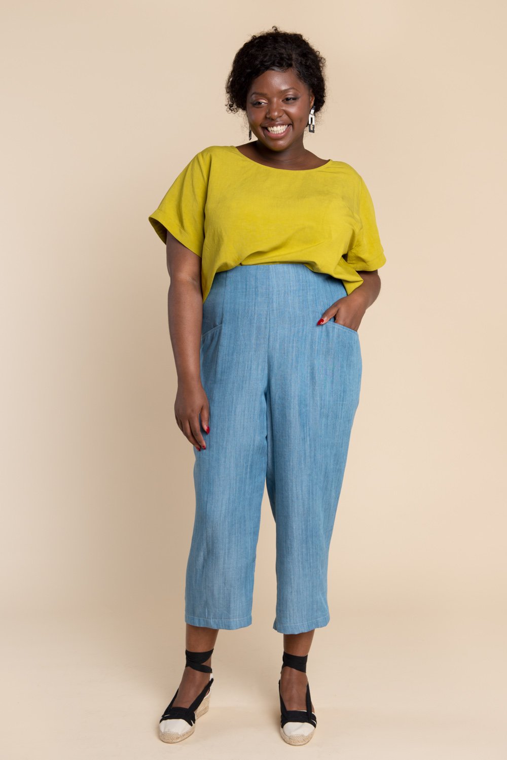 Pietra Pants & Shorts Pattern | Core Fabrics