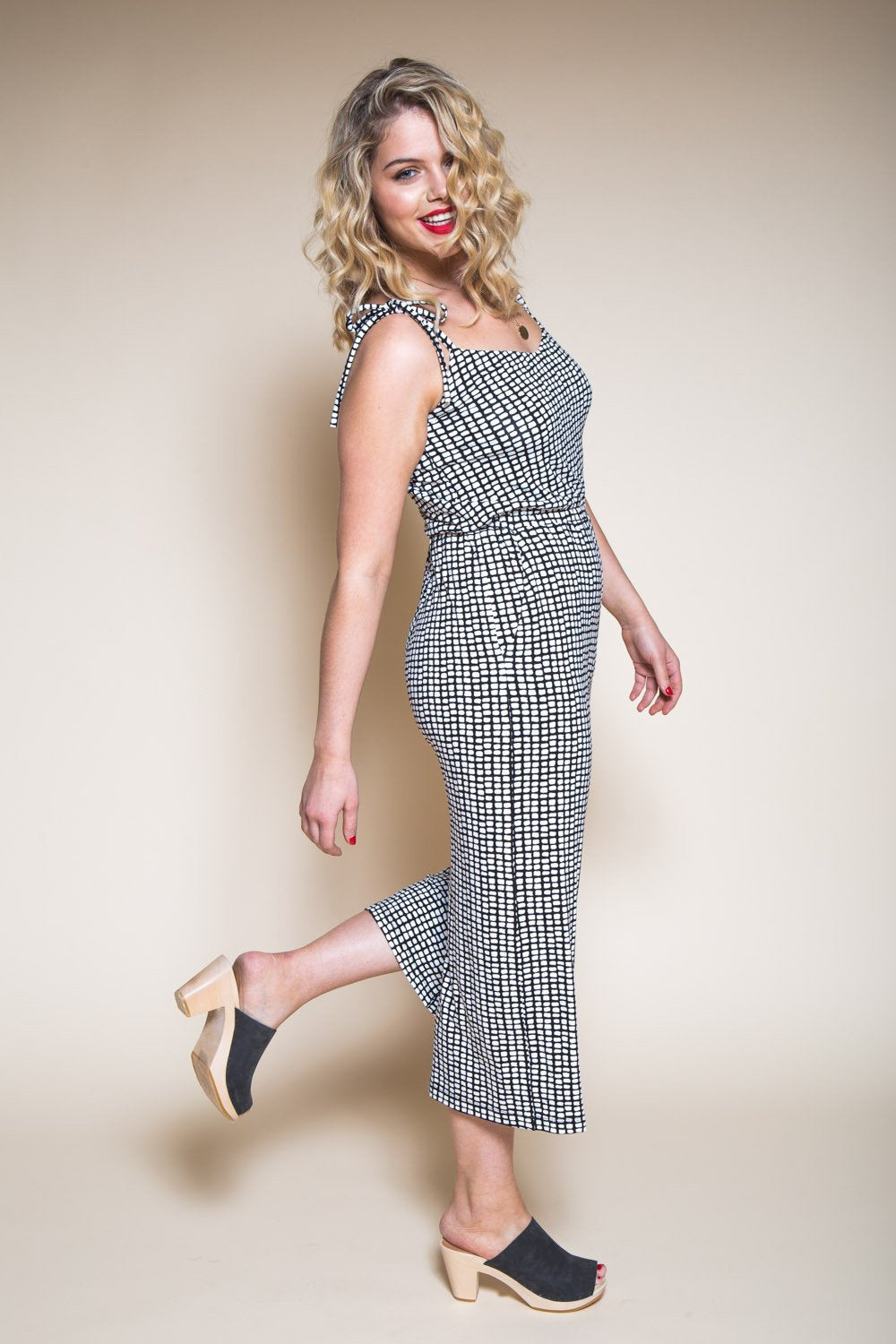 Sallie_Jumpsuit_pattern_Culottes_pattern | Core Fabrics