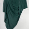 Textured Viscose Linen - Forest Green - Swatch