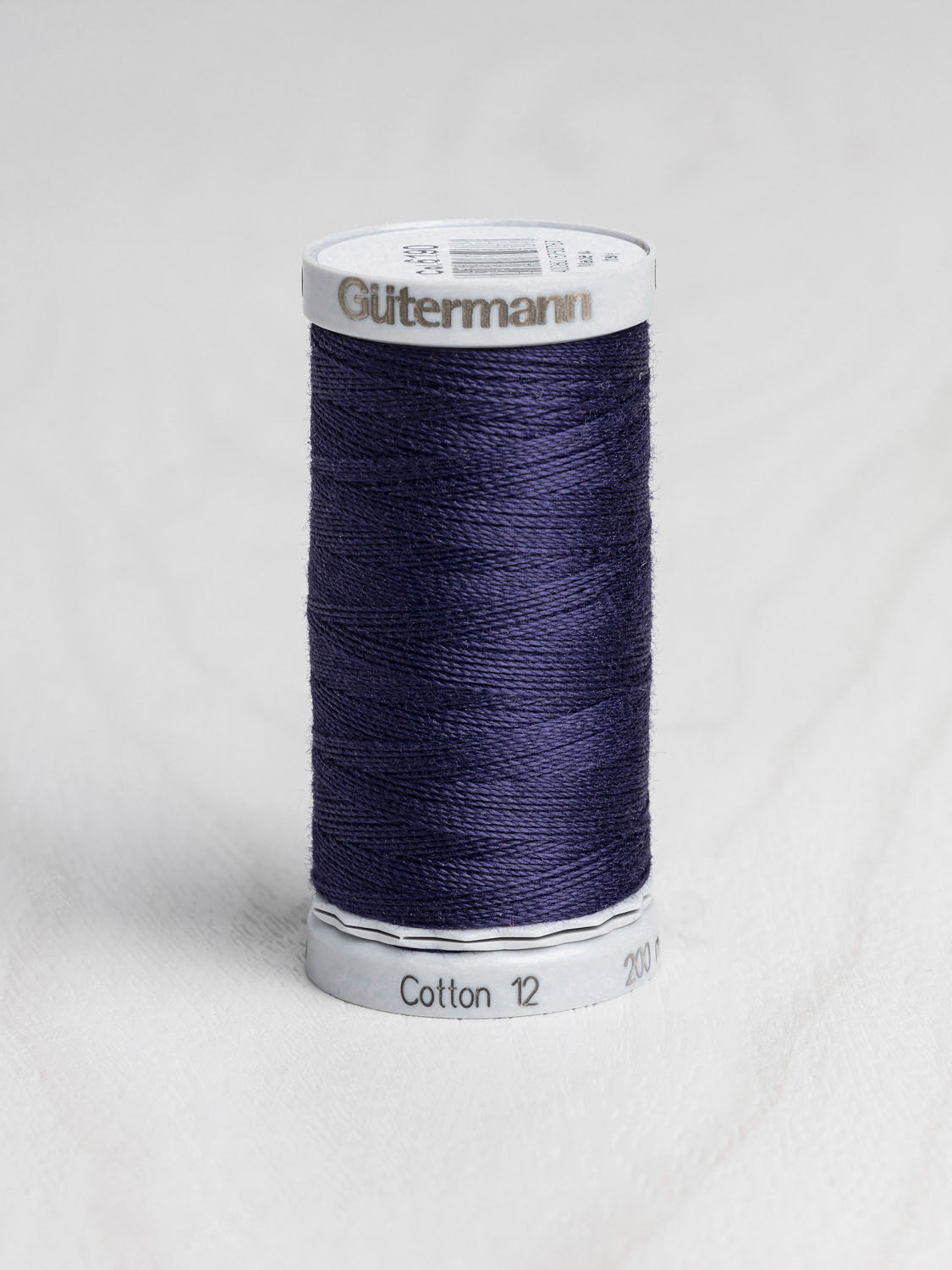 Gütermann Cotton 12wt Thread 200m - Dark Navy 6190 | Core Fabrics