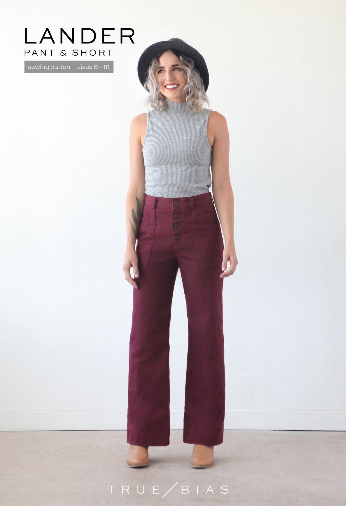 True Bias - Lander Pant & Short | Core Fabrics