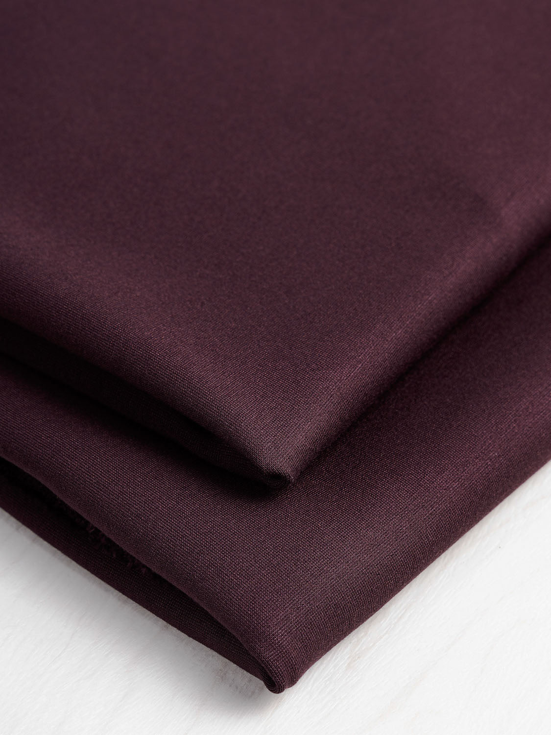 Viscose Ponte Knit - Port | Core Fabrics