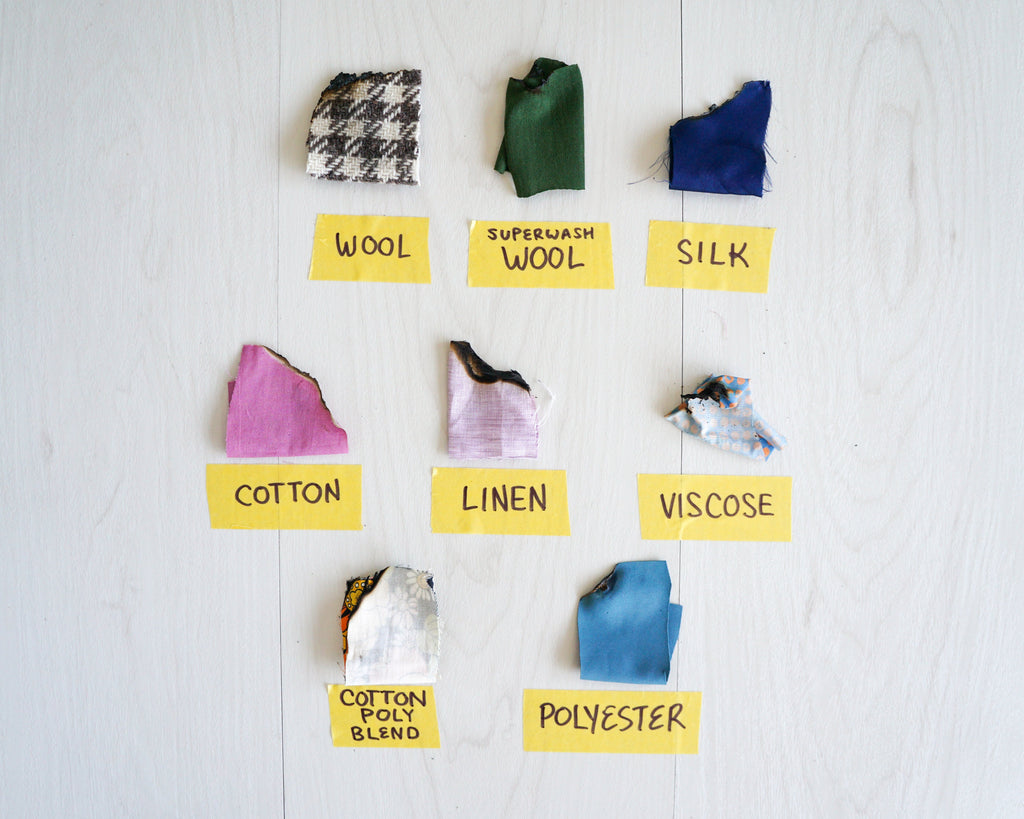 How to do a Burn Test to Identify Fabric Core Fabrics