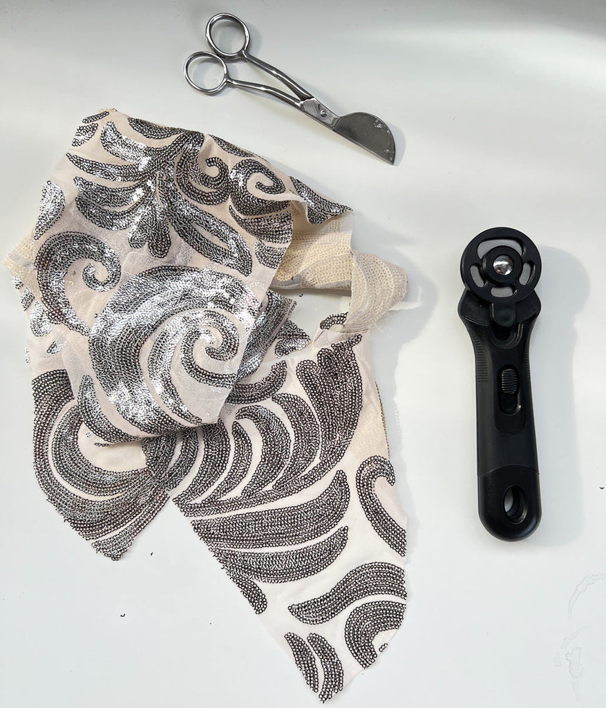 Conseils pour coudre des paillettes Core Fabrics