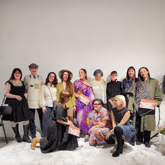 Group of people at Concours mode durable Core Fabrics