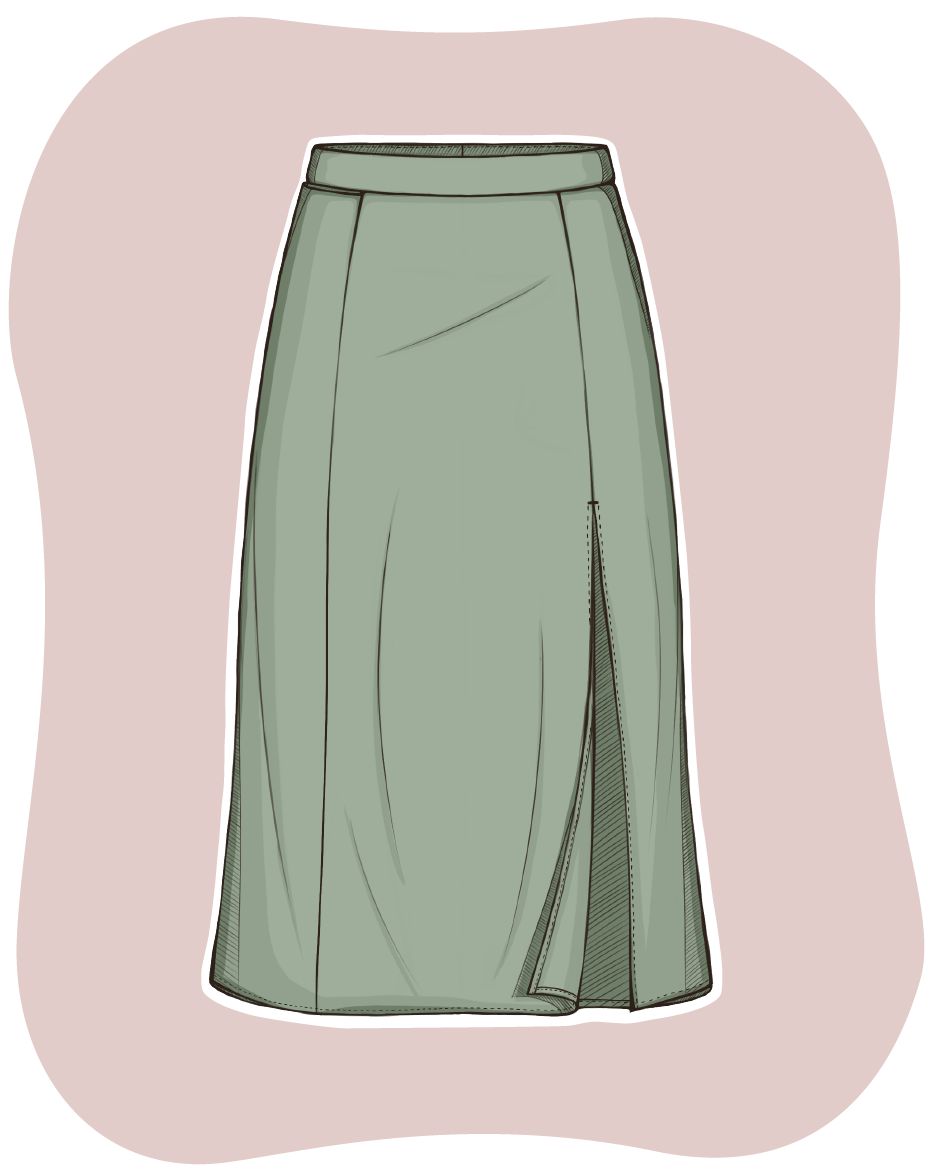 Crew Sage Skirt Fabrics
