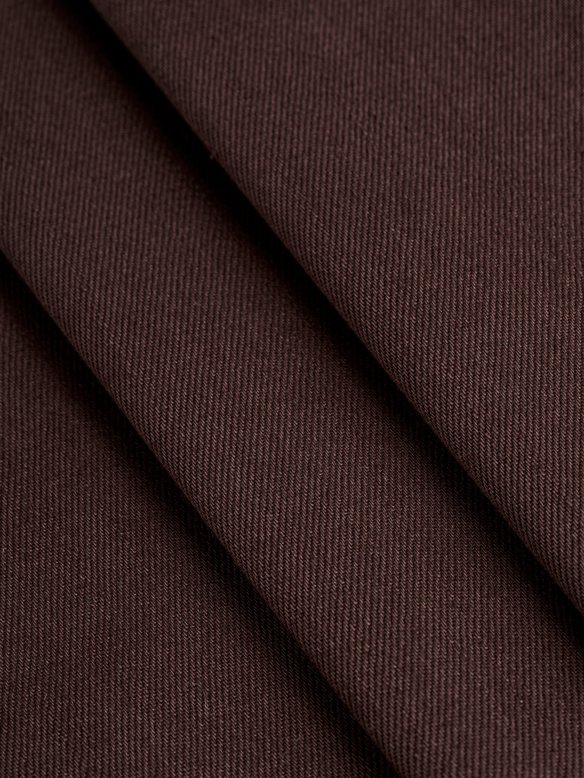 10oz Organic Cotton Stretch Bull Denim - Chocolate | Core Fabrics