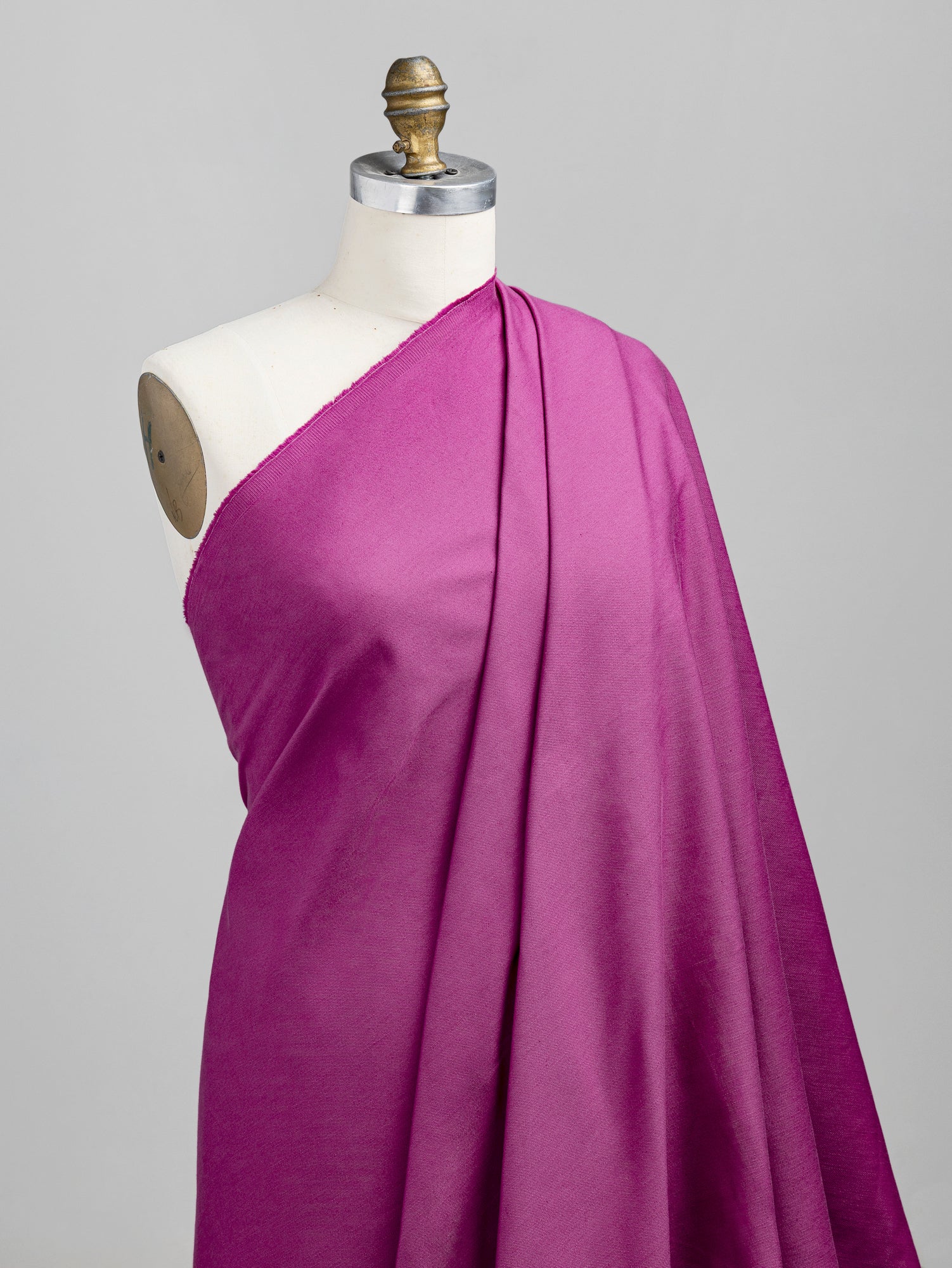 F-DEN022-004-10oz-Organic-Cotton-Stretch-Bull-Denim-Raspberry-Core-Fabrics-draped.JPG