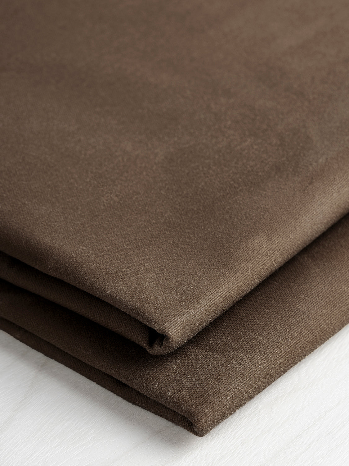13 oz Deadstock Waxed Cotton - Brown | Core Fabrics