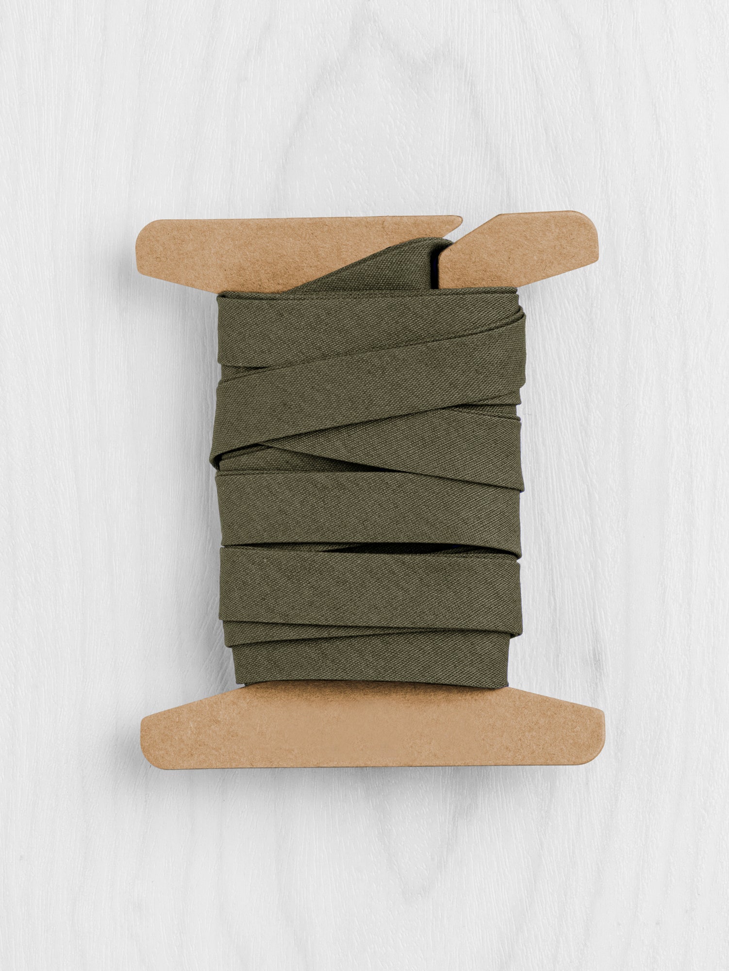 N-BIA002-027-Double-Fold-Cotton-Poplin-Bias-Tape-1-2-13mm-wide Dark-Olive-Core-Fabrics.JPG