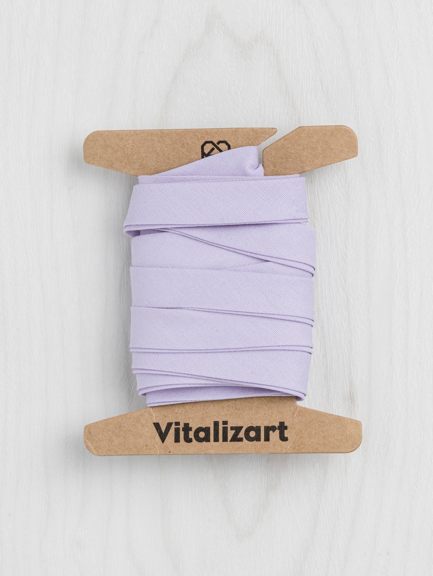 Double-Fold Cotton Poplin Bias Tape - 1/2' (13mm) wide - Lavender | Core Fabrics