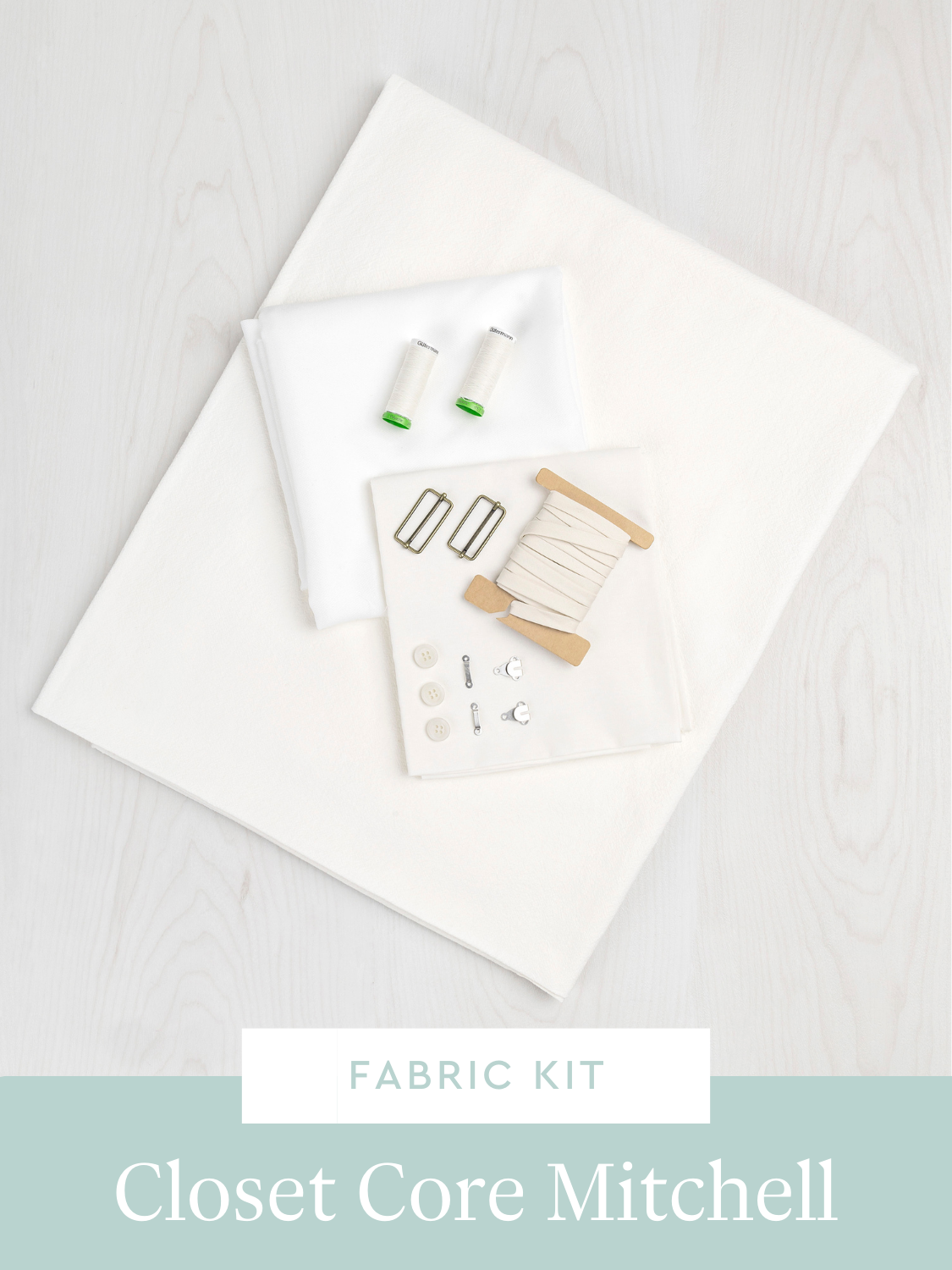 Closet Core Patterns Mitchell Trouser Sewing Pattern Fabric Kit | Core Fabrics