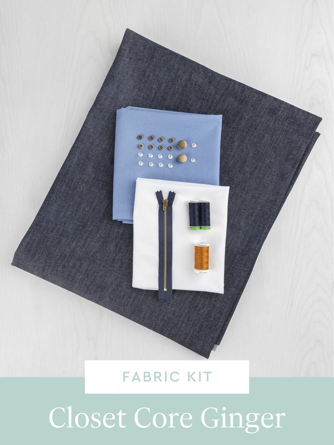Ginger Jeans Fabric Kit | Core Fabrics