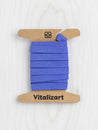 Double-Fold Cotton Poplin Bias Tape - 3/8' (10mm) wide - Cerulean Blue | Core Fabrics