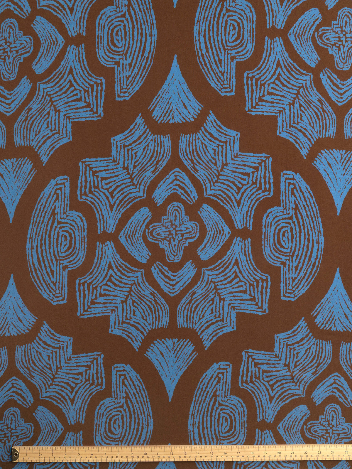 F-VIS317-Abstract-Bark-Print-Ecovero-Viscose-Toffee-and-Cerulean-Core-Fabrics-ruler.webp