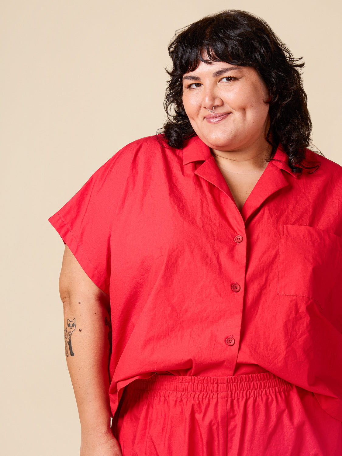 Adriana Matching Set Pattern | Plus-Size | Top | Closet Core Patterns