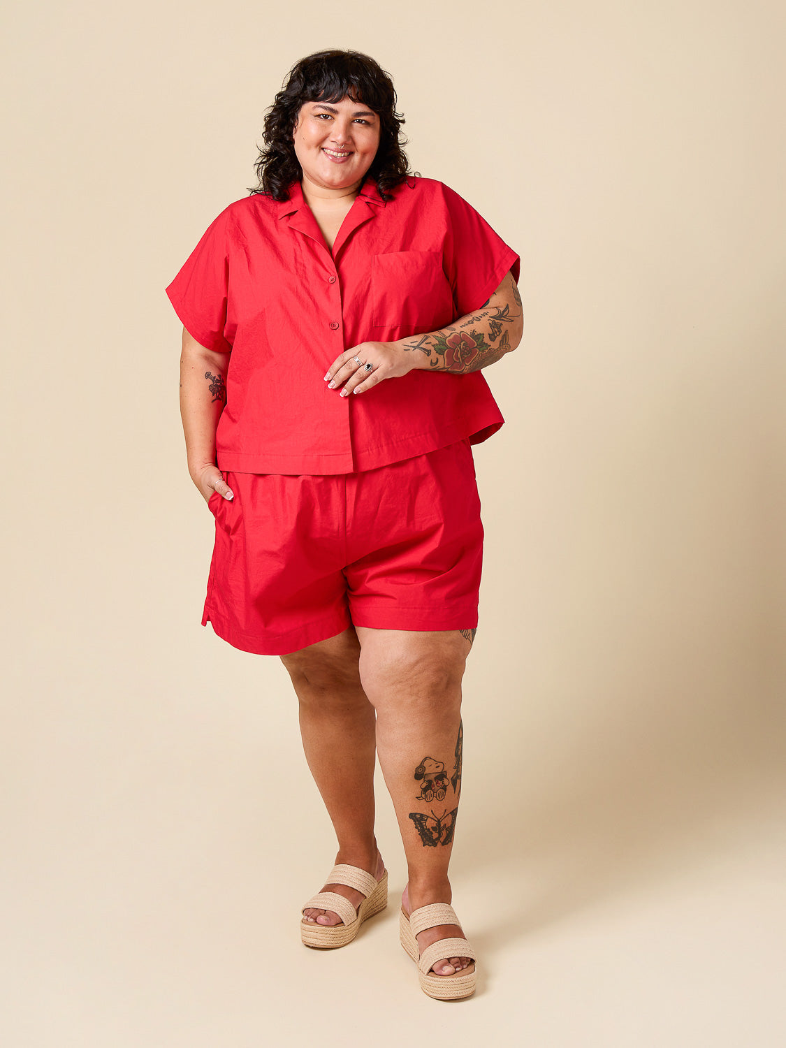 Adriana Matching Set Pattern | Plus-Size | Closet Core Patterns