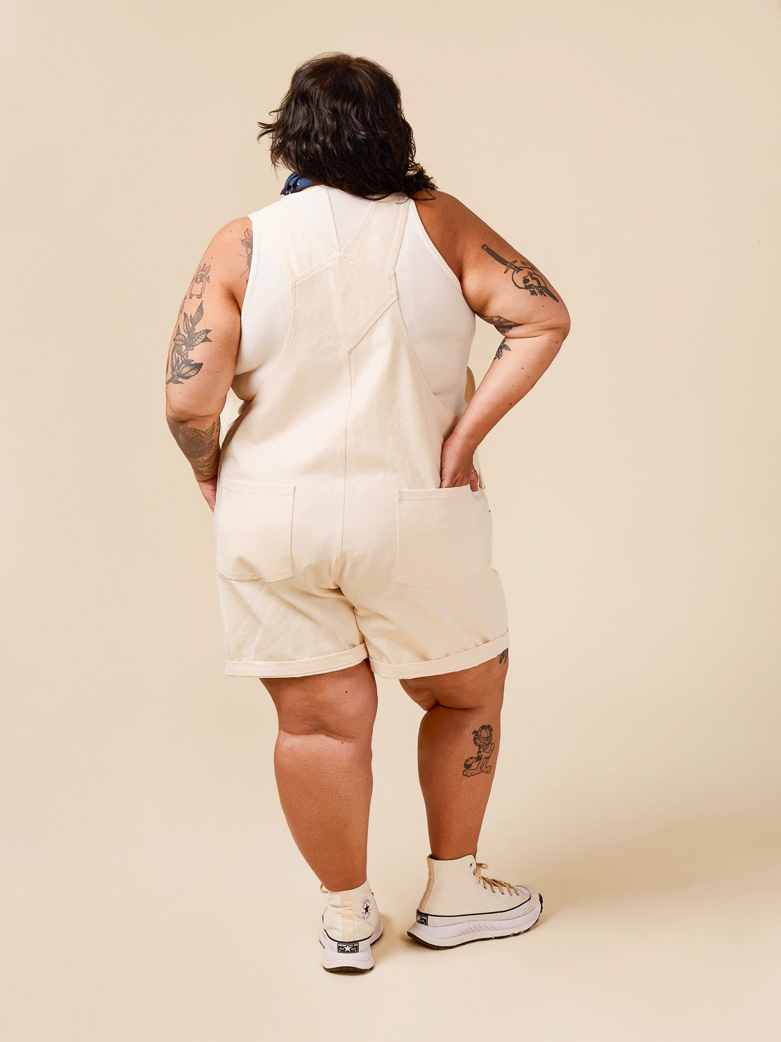 Arias Overalls Pattern | Plus-Size | View B | Closet Core Patterns