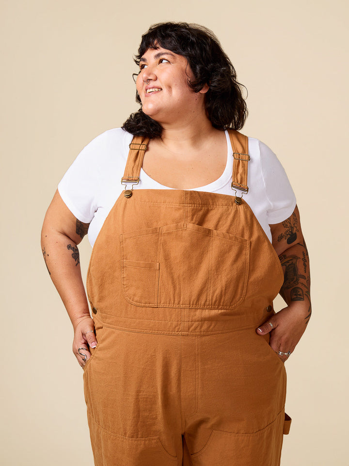 Arias Overalls Pattern | Plus-Size | View A | Closet Core Patterns