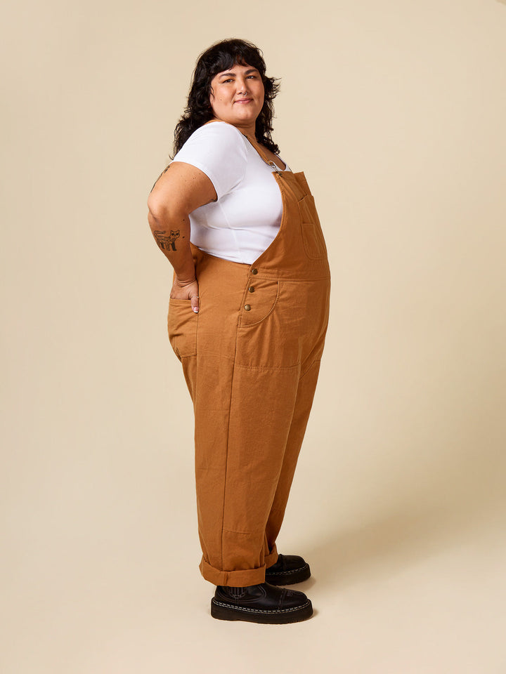 Arias Overalls Pattern | Plus-Size | View A | Closet Core Patterns