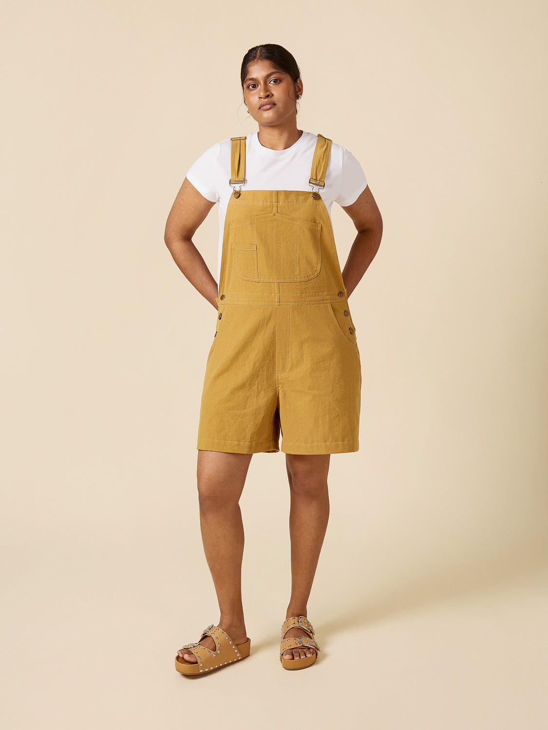 Arias Overalls Pattern | View B | Closet Core Patterns