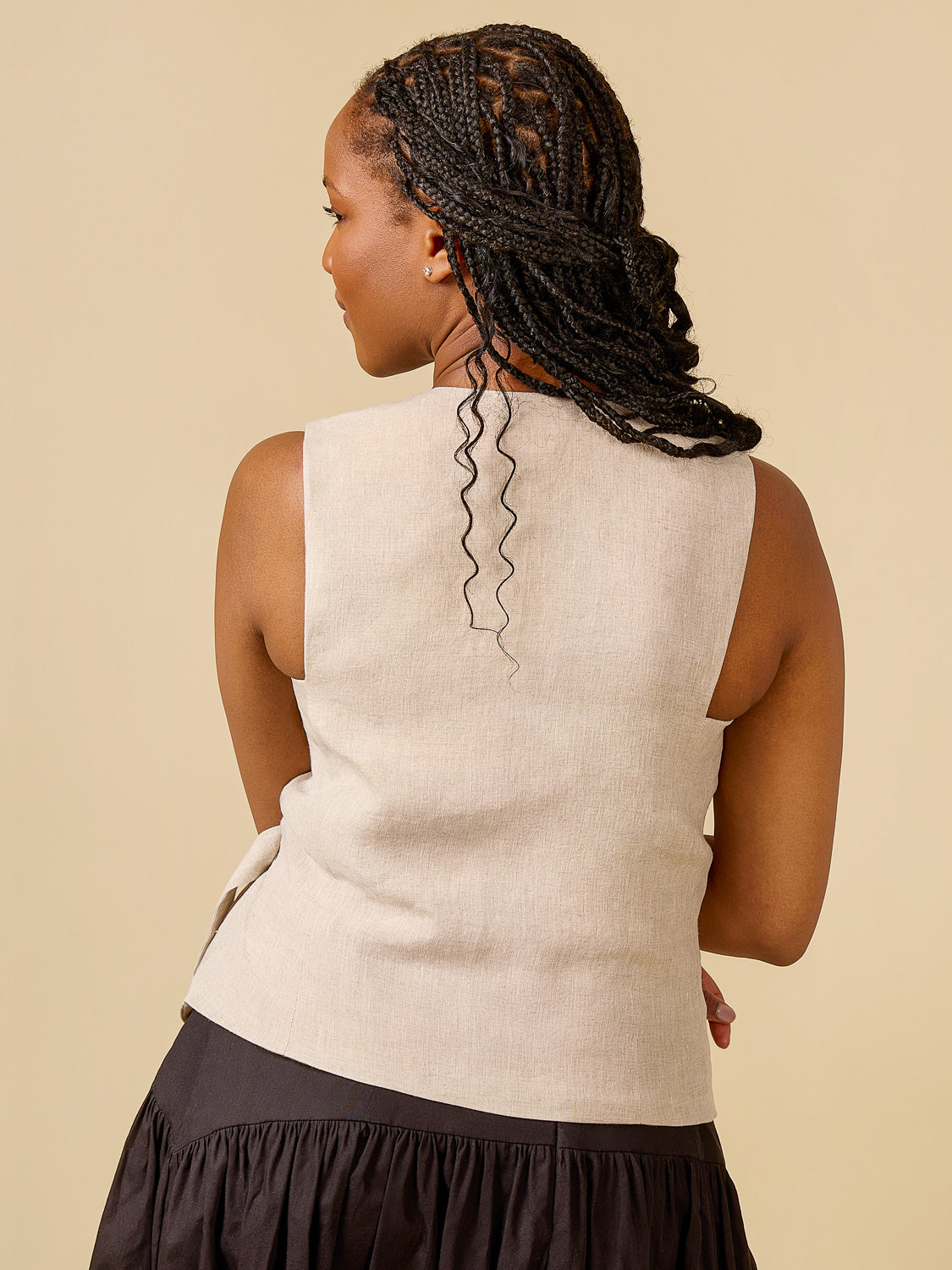 Aylin Wrap Dress + Vest – Core Fabrics