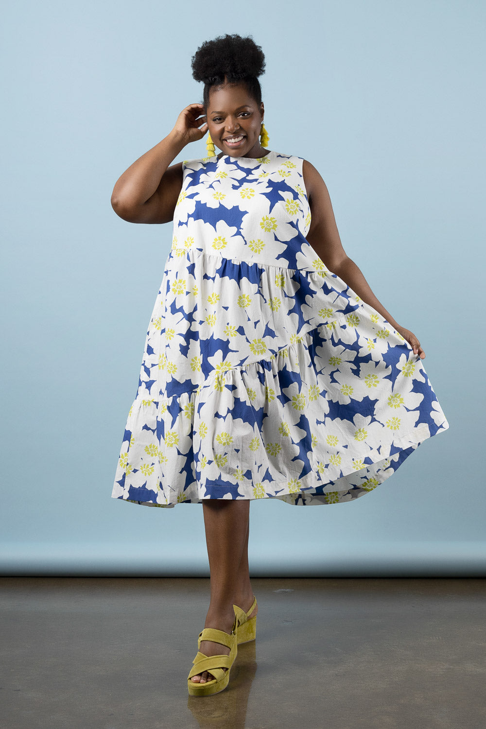 Azure Tiered Dress Kit | Core Fabrics