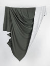 Bamboo Cotton Stretch Fleece - Heather Green | Core Fabrics
