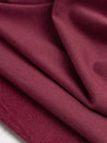 Bamboo Cotton Stretch Fleece - Scarlet | Core Fabrics