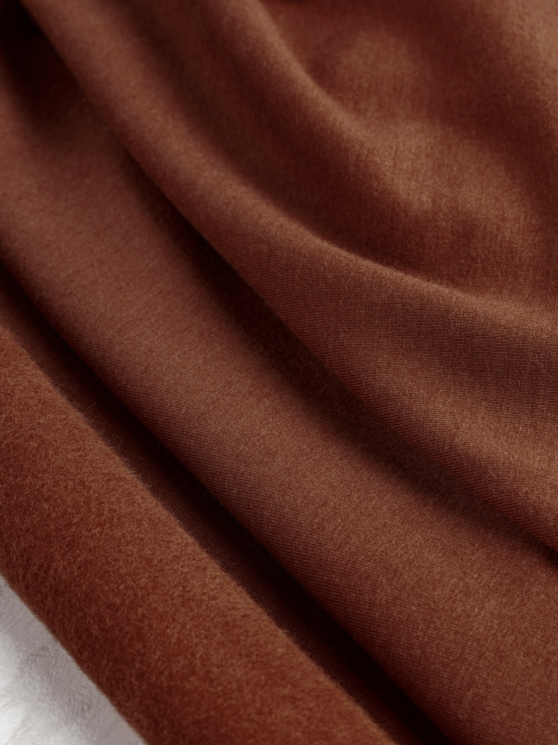 Bamboo Cotton Stretch Fleece - Sienna | Core Fabrics