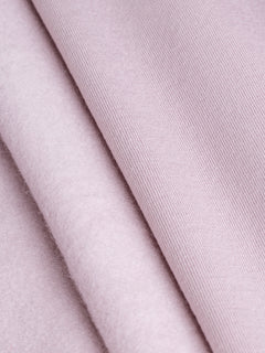 Bamboo Cotton Stretch Fleece - Soft Pink