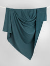Bamboo Cotton Stretch Fleece - Teal | Core Fabrics
