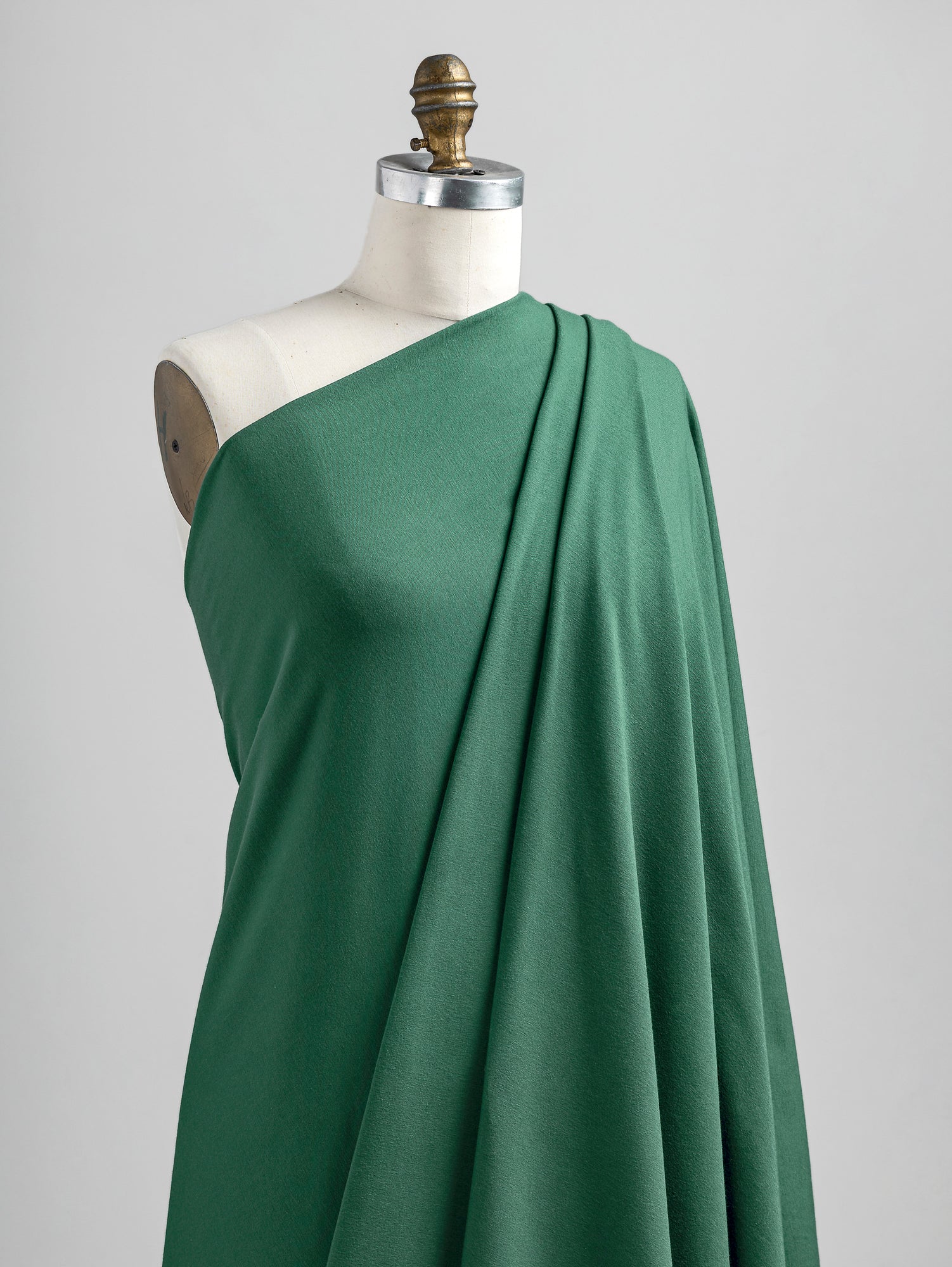 F-BAM006-020-Bamboo-Organic-Cotton-Spandex-Jersey-Knit-Pine-Green-Core-Fabrics-draped.JPG