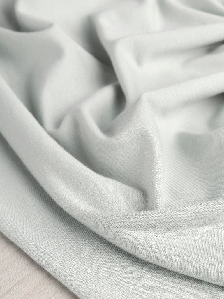 Bamboo Stretch French Terry Deadstock - Light Mint